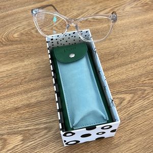 Pair Eyewear Wanda *Non-prescription* Clear Frame with 3 Magnetic Toppers